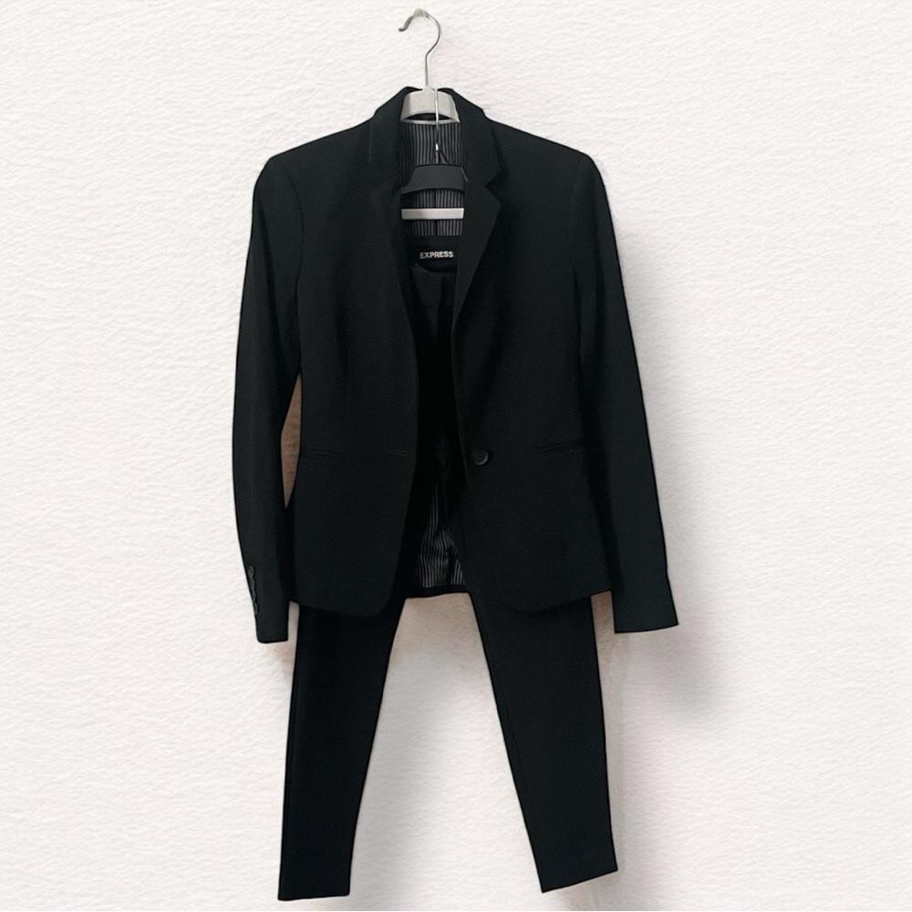 Express Black Tailored Blazer - Picture 8 of 8